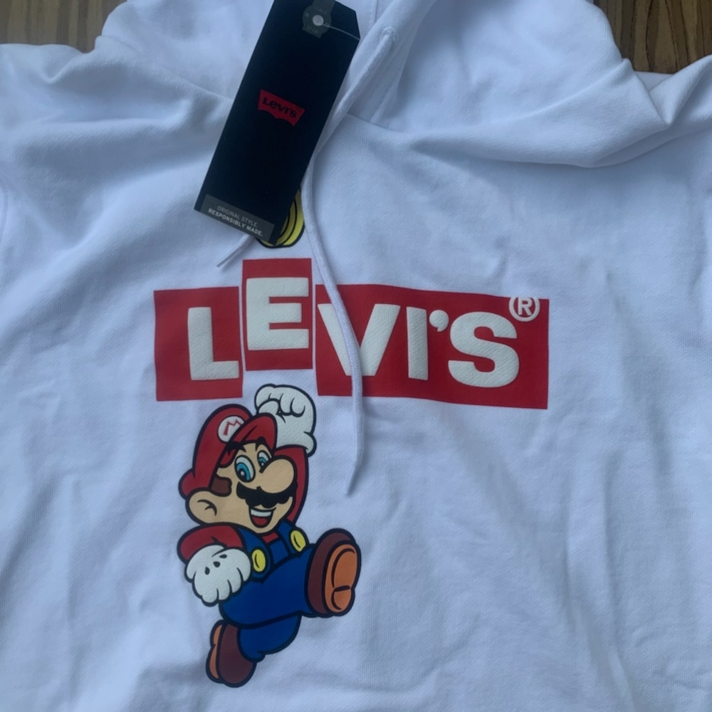 Levis x Super Mario Bros Pullover Hoodie - Picture 2 of 5